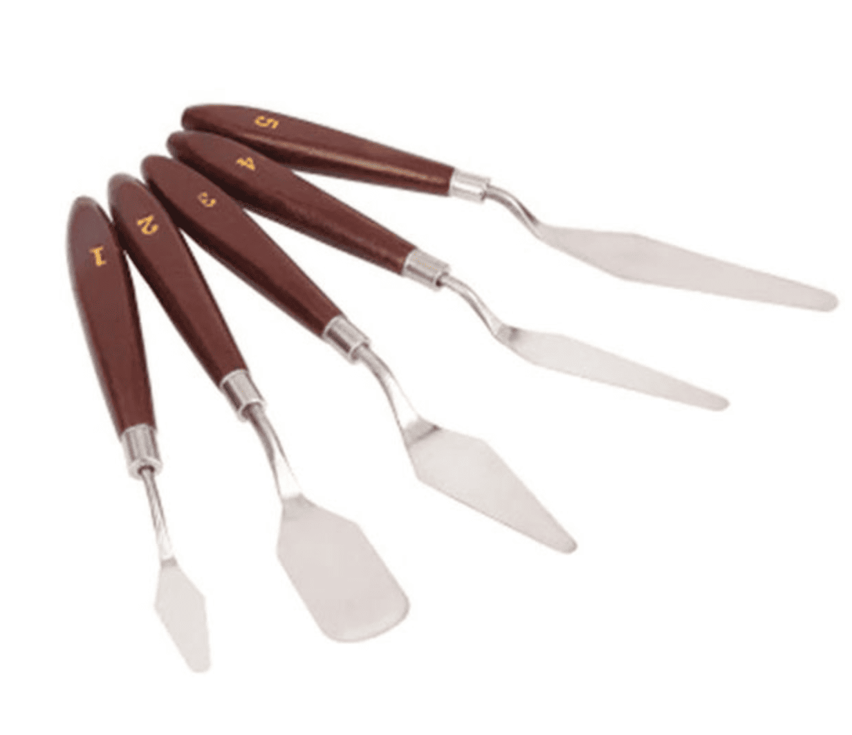 Palet messen (set 5 stuks)