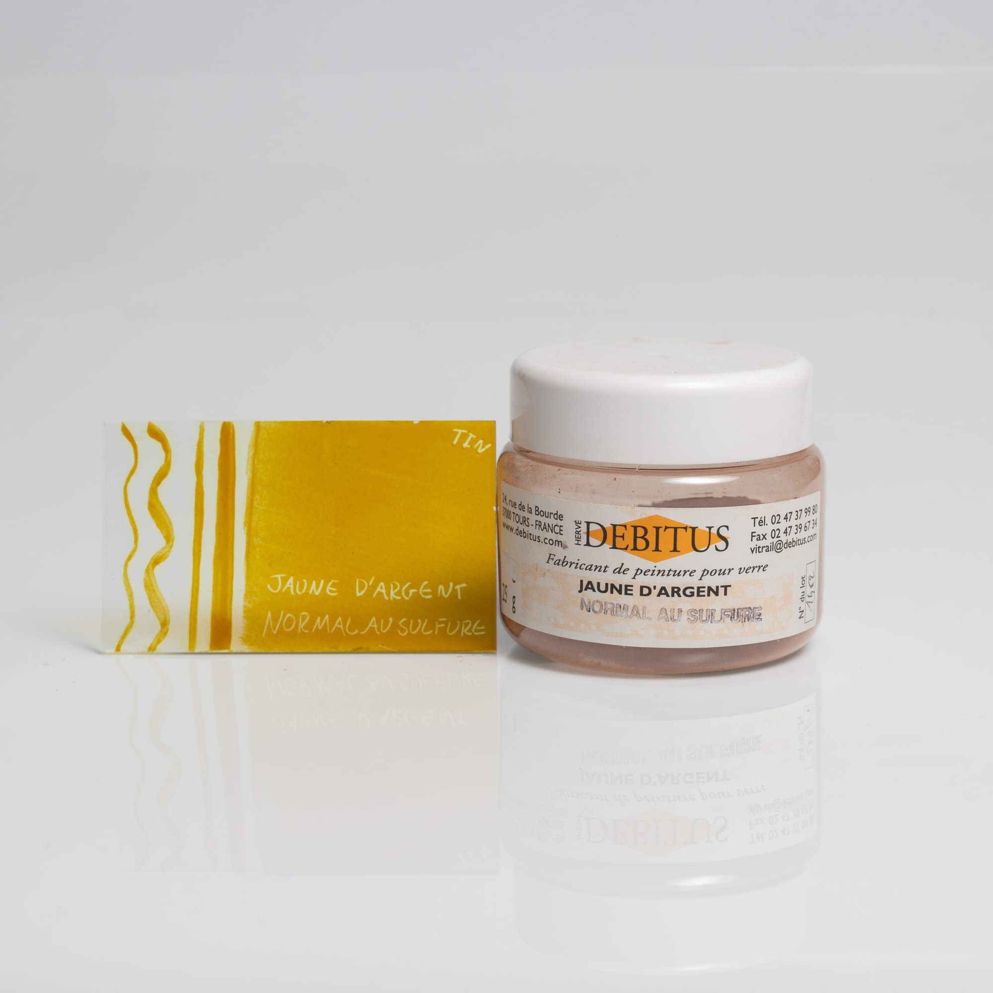 Jaune d'Argent normale (10% zilverchloride)(50 gr)