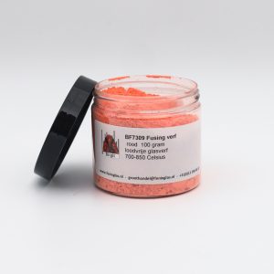 Loodvrije fusingverf rood 100gr