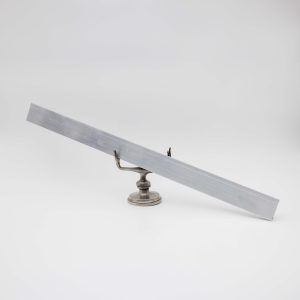 Aanslaglat/snijlat aluminium 40 cm