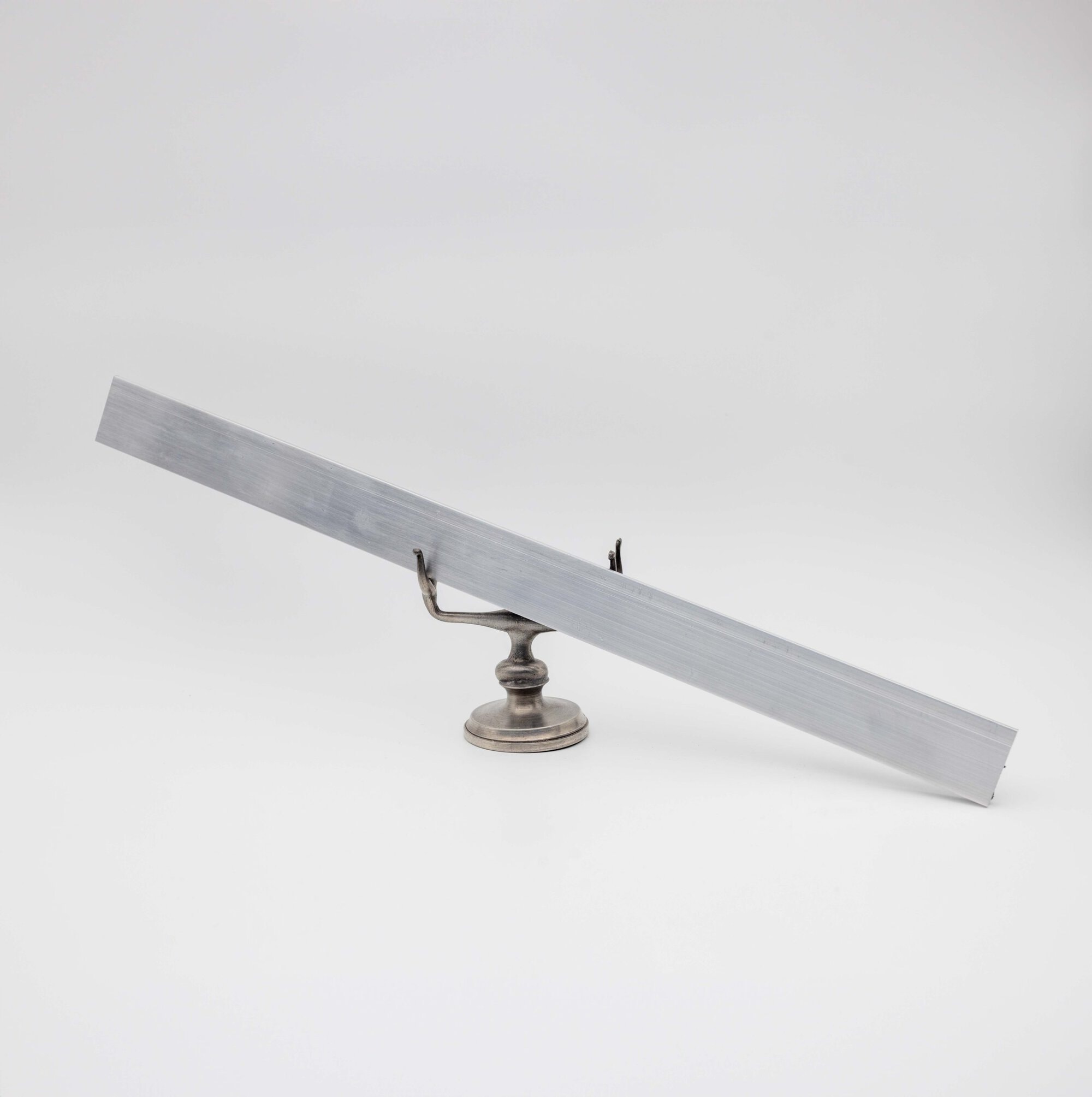 Aanslaglat/snijlat aluminium 40 cm